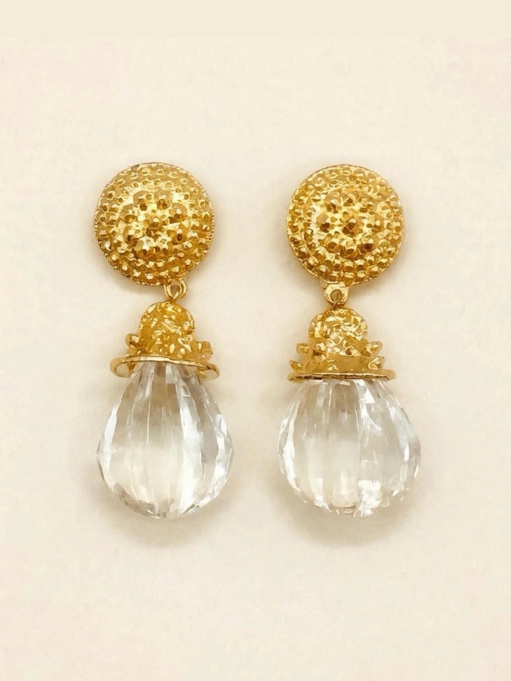 Crystal Drop Earrings